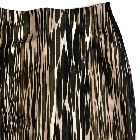 DVF Diane Von Furstenberg Silk / Wool Emma Mikado Pencil Skirt Size 2 - Picture 3 of 8